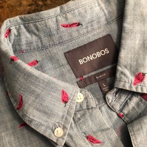 Bonobos Riviera Short Sleeve Shirt - Large
